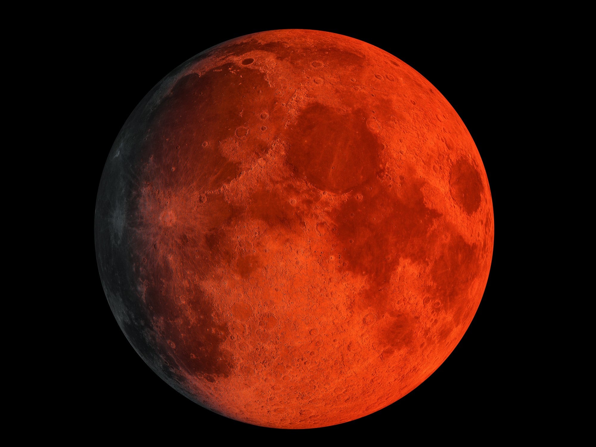 Blood red moon May 2021 When will lunar eclipse spectacle appear